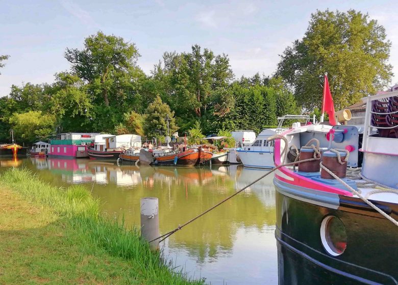 Canal du Midi Gardouch boats © Lauragais Tourisme