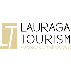 Logo Lauragais Tourisme doré