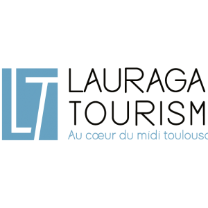 Logo Lauragais Tourisme bleu