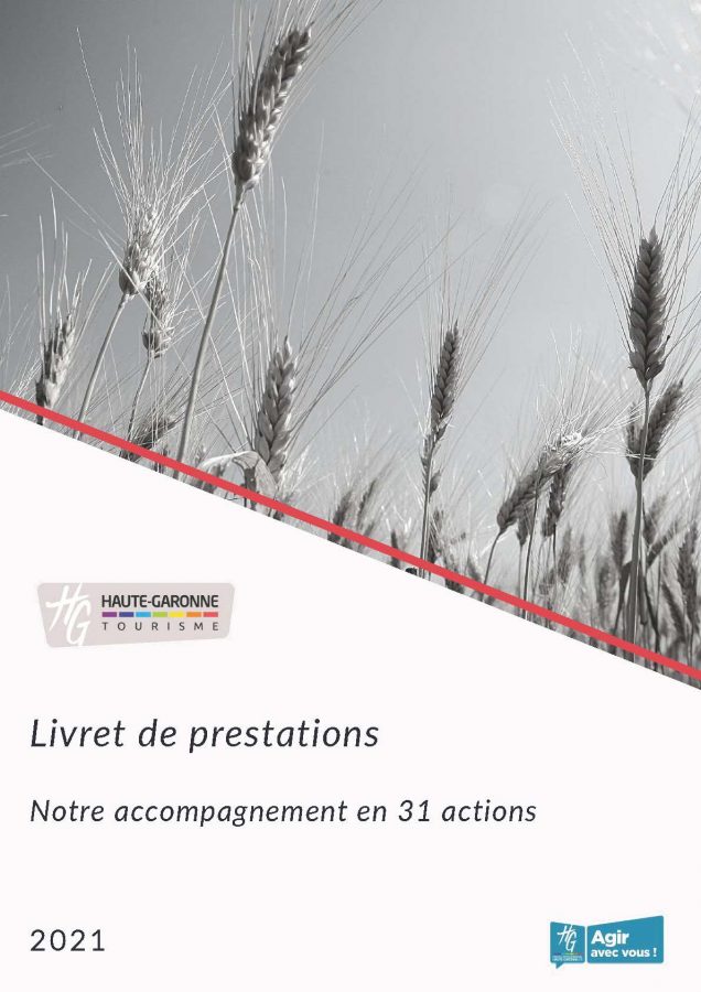 Haute-Garonne Tourisme – Livret de prestations 2021
