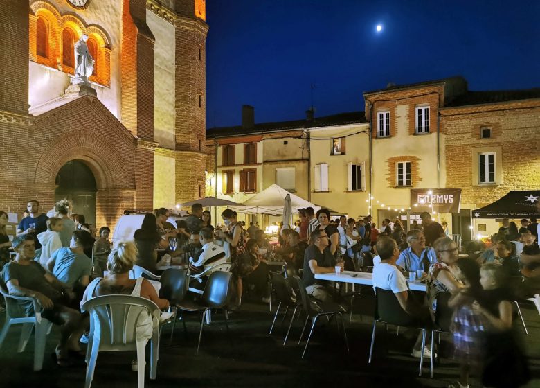 Mercado nocturno de Calmont 1 © Lauragais Tourisme