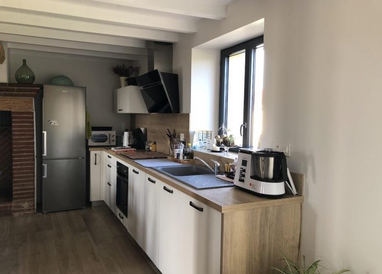 Gite la selve d'autan 31460 Cocina de Caraman_11